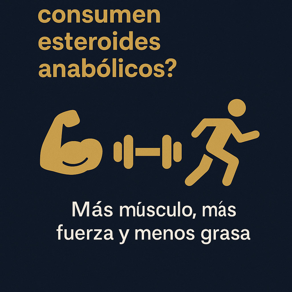 ¿Por qué los atletas consumen esteroides anabólicos?