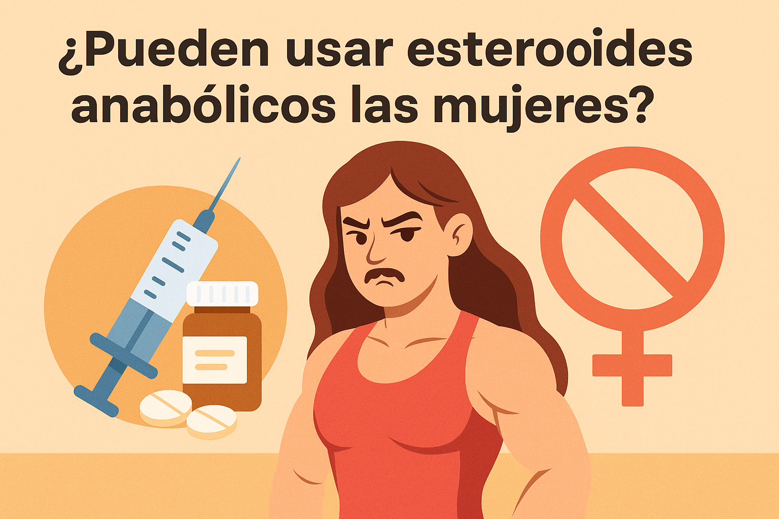 ¿Pueden usar esteroides anabólicos las mujeres?