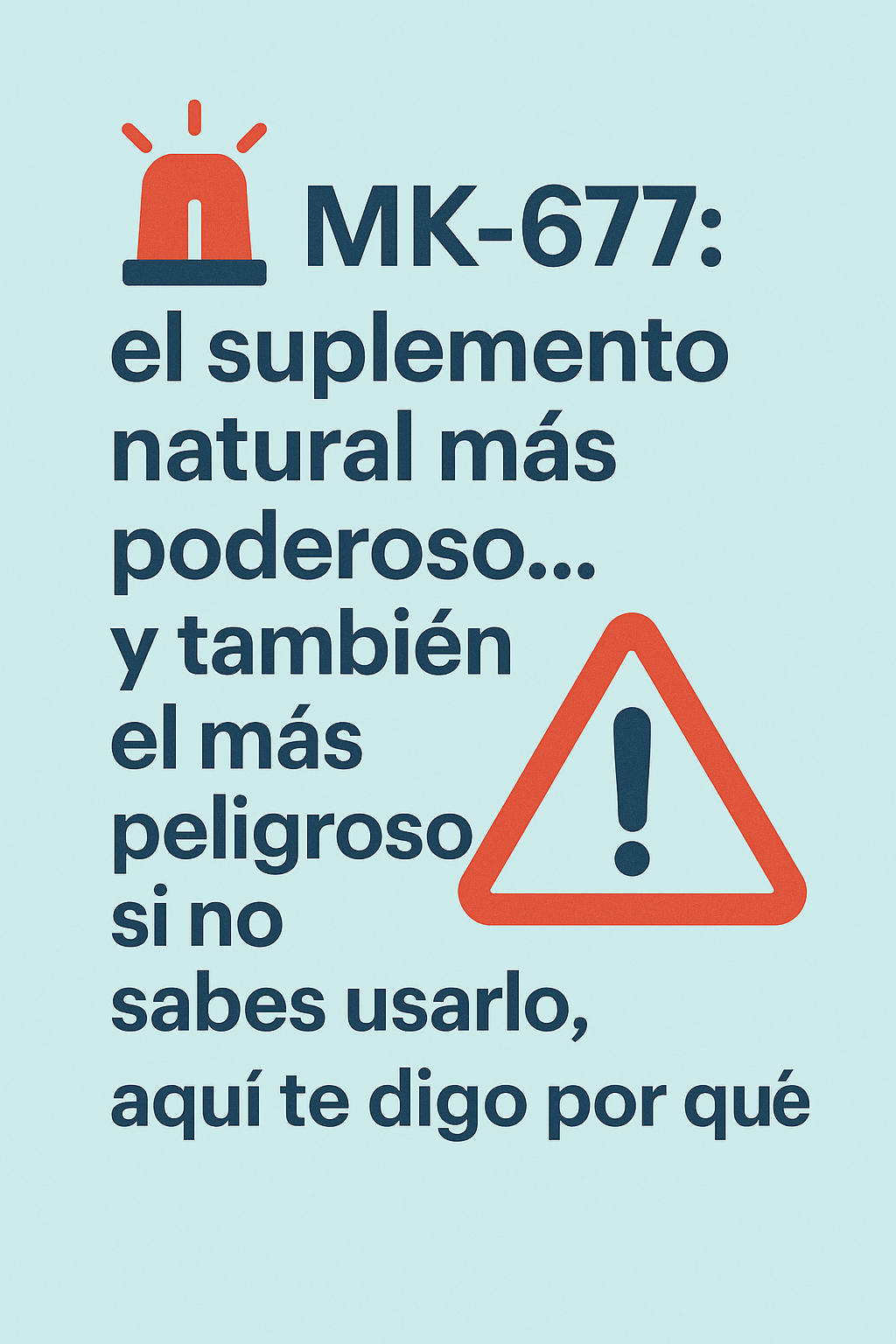 🚨 MK-677: el suplemento natural más poderoso… y también el más peligroso si no sabes usarlo, aquí te digo por que?