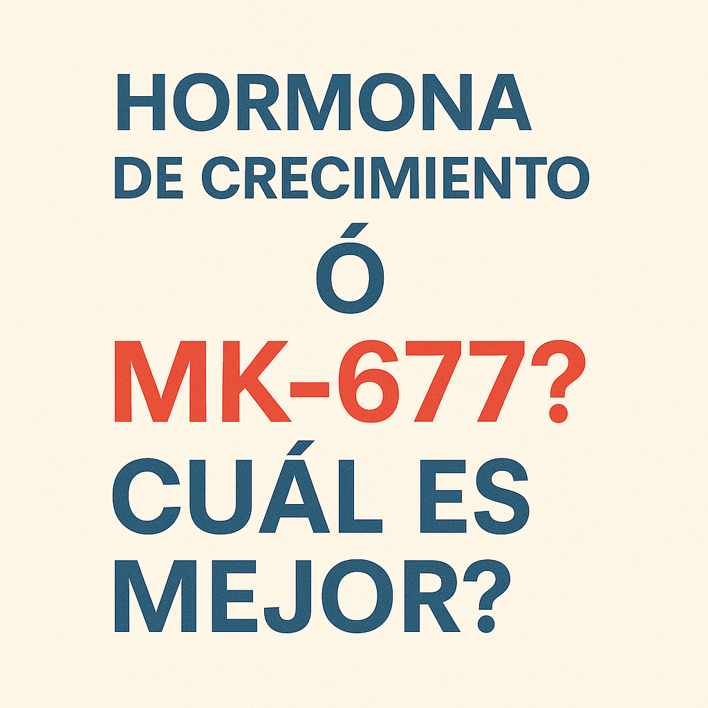 ⚡ HORMONA DE CRECIMIENTO ó MK-677? CUAL ES MEJOR? ⚡Veamos